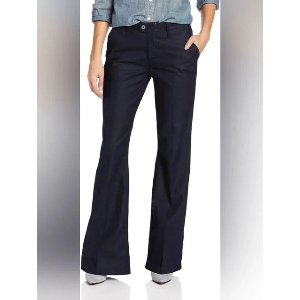 NWOT Diesel Flairlegg Dark Blue Flare Leg Jeans Size 24